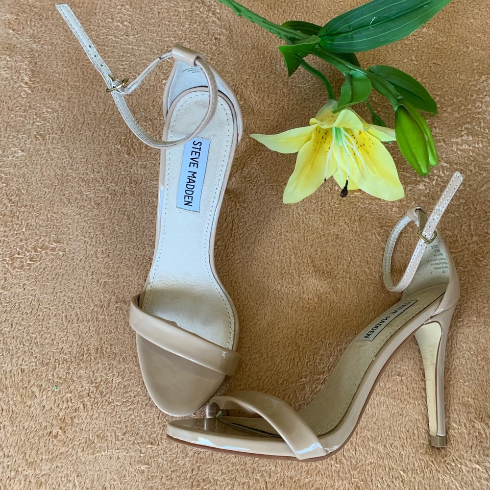 Steve Madden nude stilettos 4 inches